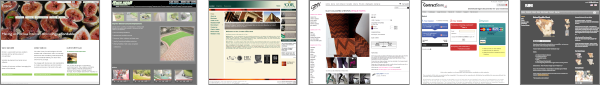 Examples of website styling using clearString. Examples of website styling using clearString.