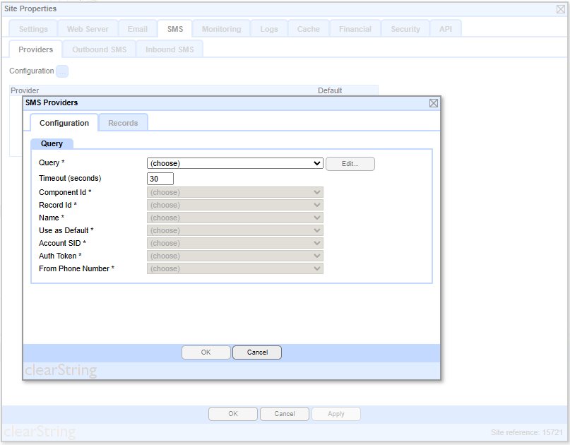 neatComponents - SMS Provider Data Feed