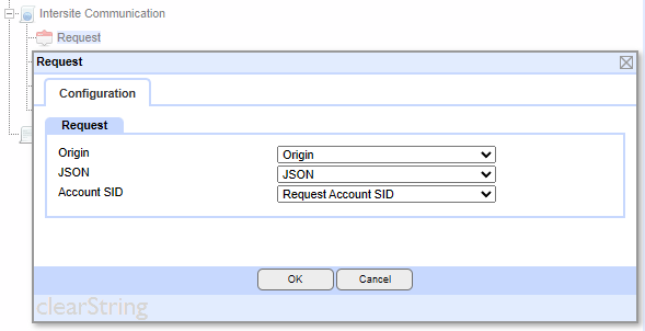 neatComponents - Receive data with an Intersite Communication event