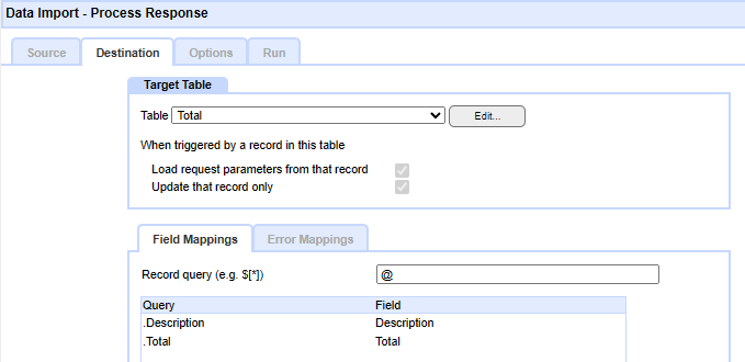neatComponents - Receive and process the response data